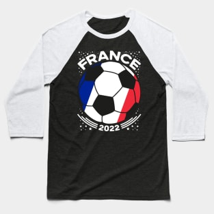 France Flag Soccer Football Team Baseball T-Shirt